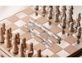 Fountain Pen Ecridor™ Damier Grey Silver