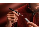 Set Fountain Pen Léman™ Damier & Black Leather Case