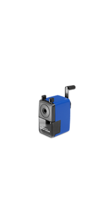 Plastic PENCIL SHARPENER Blue Edition