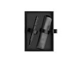 ECRIDOR™ BLACK LINES Set Ballpoint Pen and Leather Case