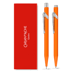 Set 849™ FLUO Orange Ballpoint Pen + Mechanical Pencil